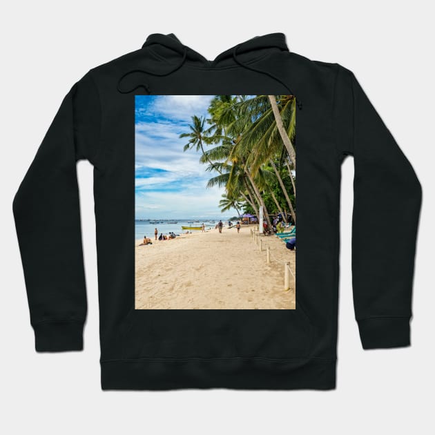 Alona Beach, Panglao Island, Bohol, Philippines Hoodie by Upbeat Traveler